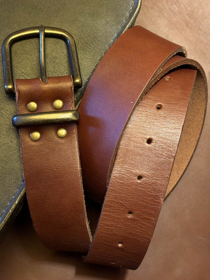 The Classic | Full Grain Leather Belt | Preston Provisions